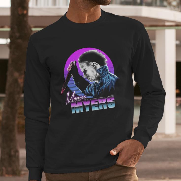 Maniac Myers Long Sleeve T-Shirt Gifts for Him