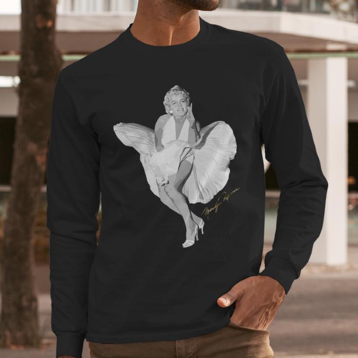 Marilyn Monroe Long Sleeve T-Shirt Gifts for Him