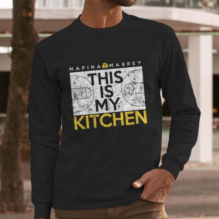 Marina Mabrey This Is My Kitchen T-Shirt Long Sleeve T-Shirt Gifts for Him