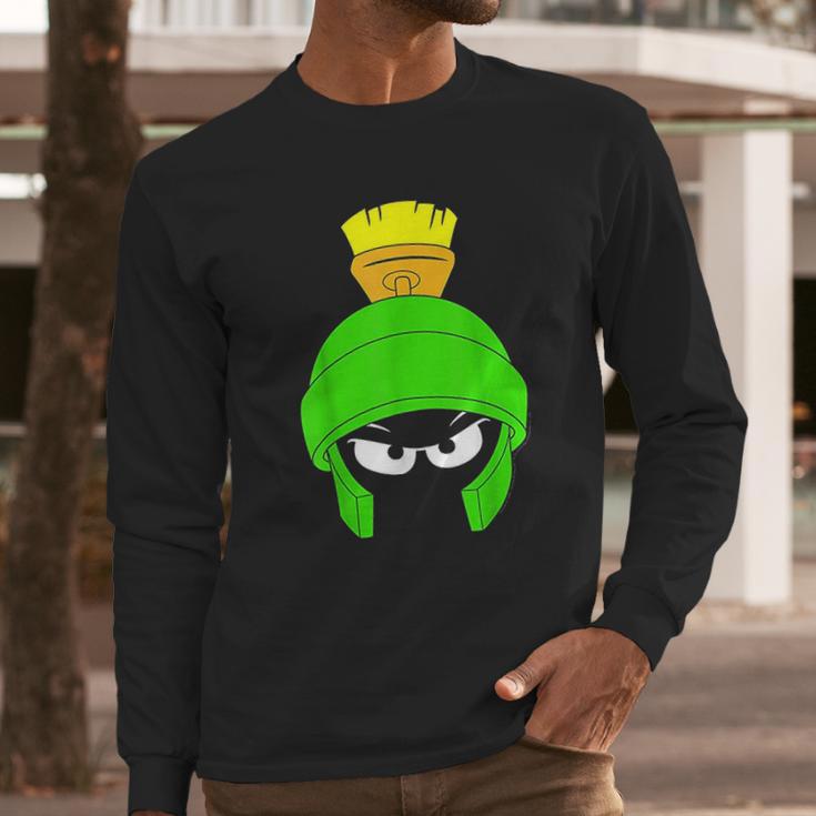 The Martian Dark Big Face Long Sleeve T-Shirt Gifts for Him