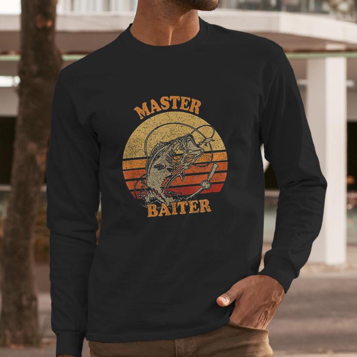 Master Baiter Vintage Long Sleeve T-Shirt Gifts for Him