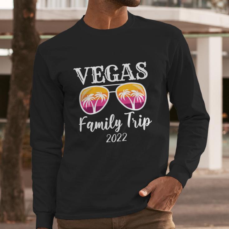 Matching Vacation Adult Family Trip 2022 Las Vegas Cool Gift Long Sleeve T-Shirt Gifts for Him