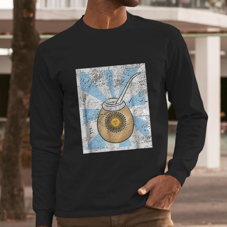 Mate Argentino Yerba Mate Playera Long Sleeve T-Shirt Gifts for Him