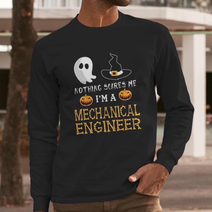 Mechanical Engineer Halloween Long Sleeve T-Shirt Gifts for Him