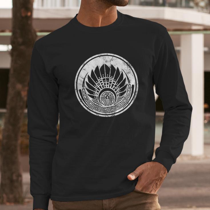 Mexico Indians Symbol Long Sleeve T-Shirt Gifts for Him