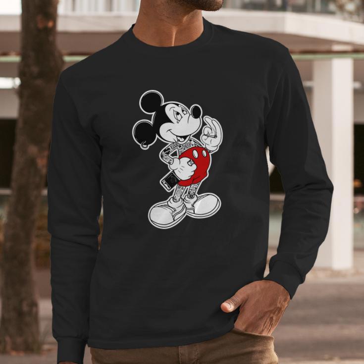 Mickey Mouse Cute Long Sleeve T-Shirt Gifts for Him