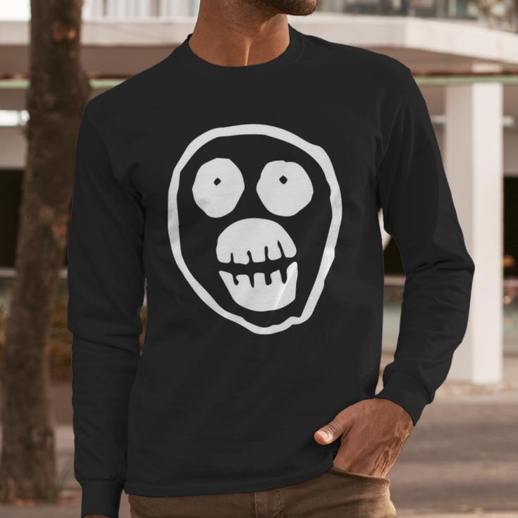 The Mighty Boosh Skull Long Sleeve T-Shirt Gifts for Him