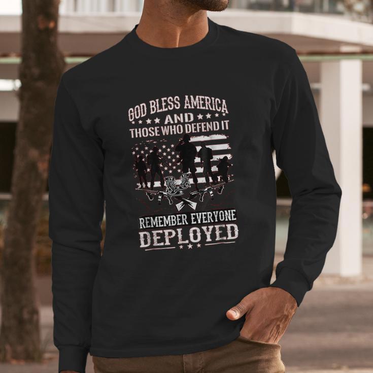 Military Wear Red On Fridays Until They All Come Home Long Sleeve T-Shirt Gifts for Him