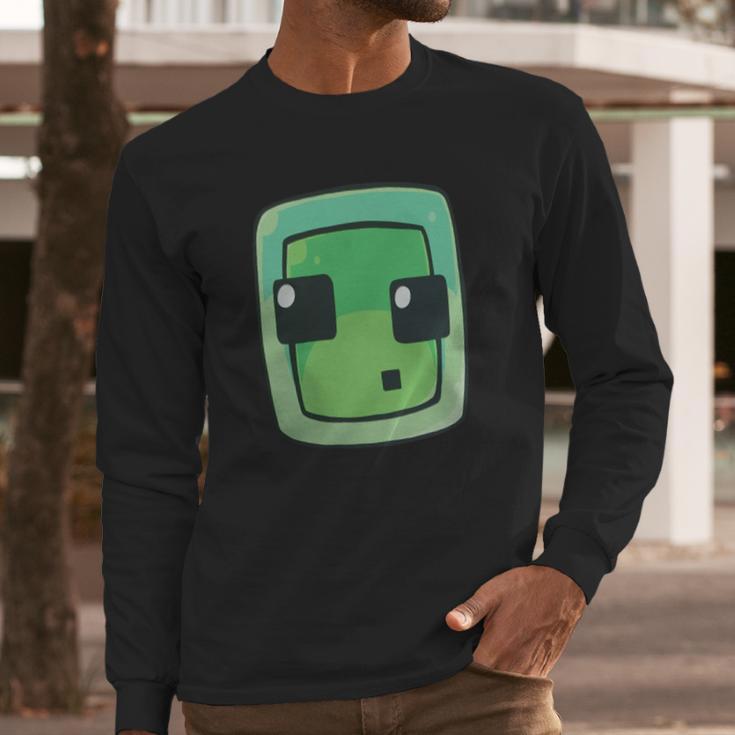 Minecraft Slime Mens Tees Copy Long Sleeve T-Shirt Gifts for Him