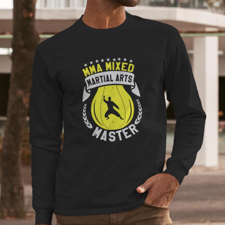 Mma Mixed Martial Arts Long Sleeve T-Shirt Gifts for Him