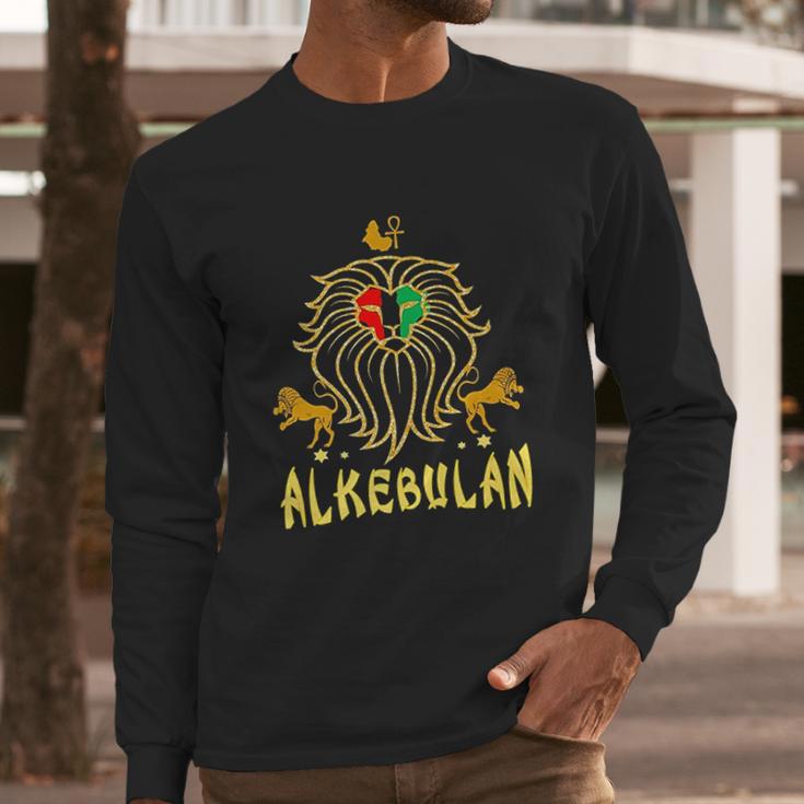 Moorish American Apparel Alkebulan Long Sleeve T-Shirt Gifts for Him