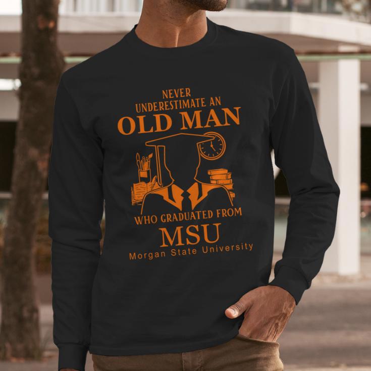 Morgan State University Long Sleeve T-Shirt Gifts for Him