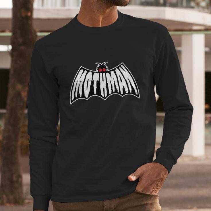 Mothman Logo Long Sleeve T-Shirt Gifts for Him