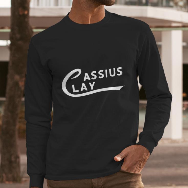 Muhammad Ali - Cassius Clay Tshirt Long Sleeve T-Shirt Gifts for Him