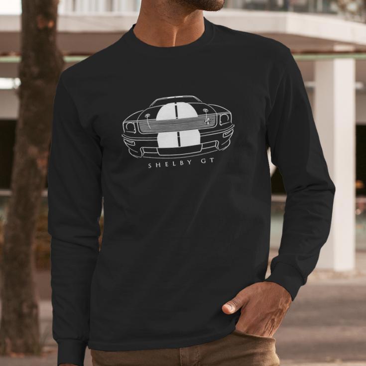 Mustang Shelby Gt Long Sleeve T-Shirt Gifts for Him