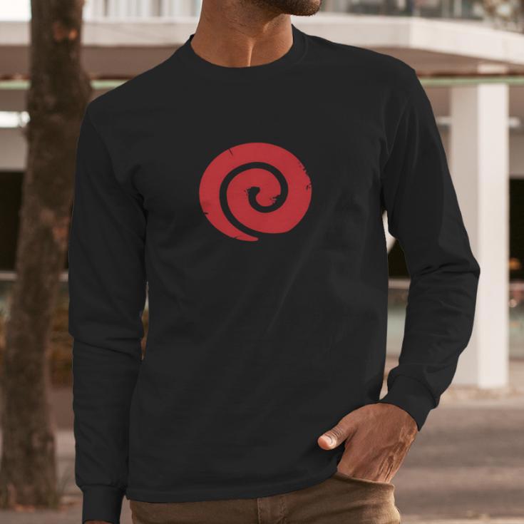 Naruto Shippuden Uzumaki Symbol Long Sleeve T-Shirt Gifts for Him