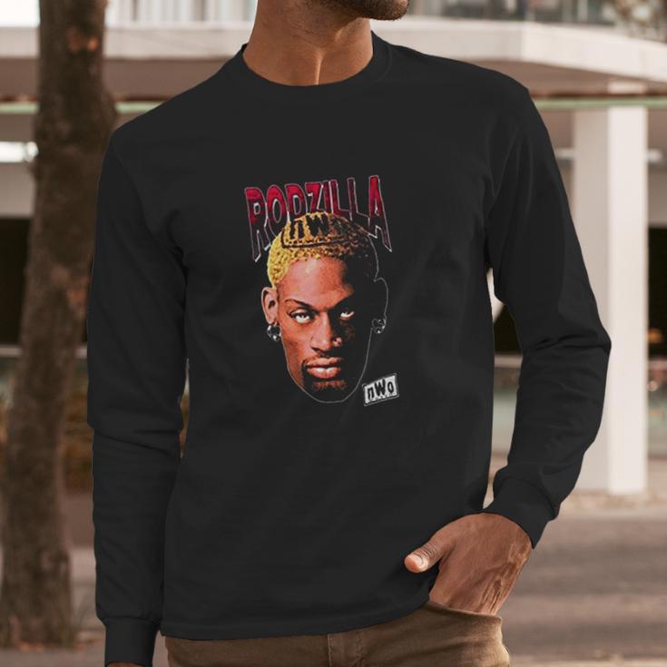 Nathan Davison Dennis Rodman Rodzilla Long Sleeve T-Shirt Gifts for Him