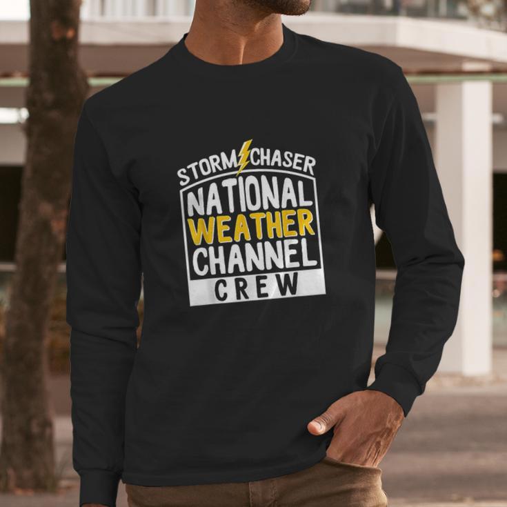 National Weather Channel Long Sleeve T-Shirt Gifts for Him