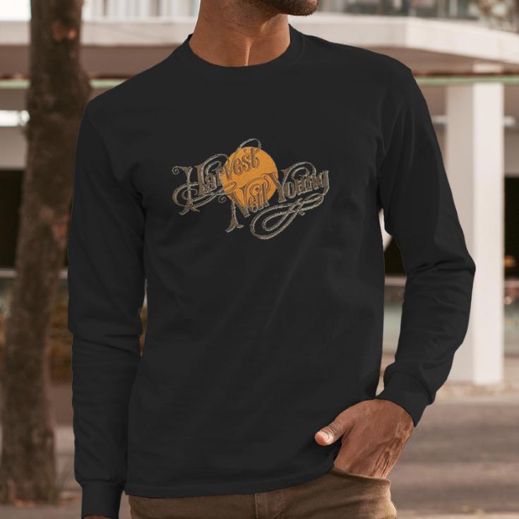 Neil Young Harvest Organic Long Sleeve T-Shirt Gifts for Him