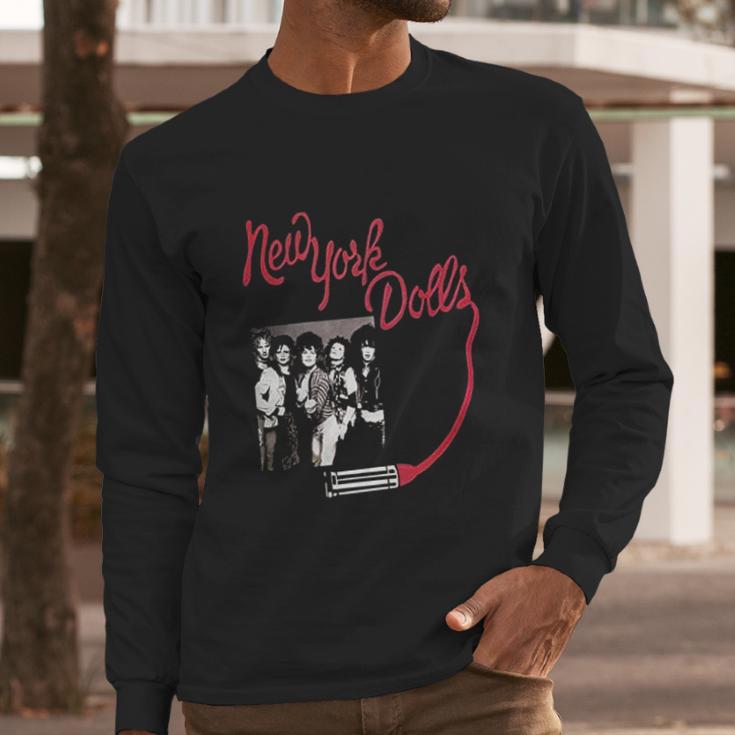 New York Dolls Man Long Sleeve T-Shirt Gifts for Him