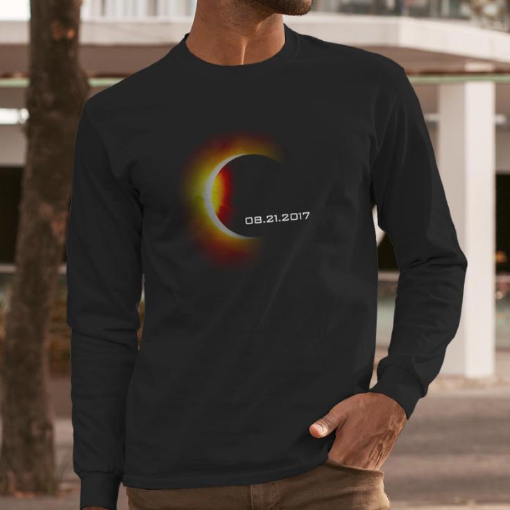 Next Solar Eclipse Of August 21 2017 Long Sleeve T-Shirt Gifts for Him