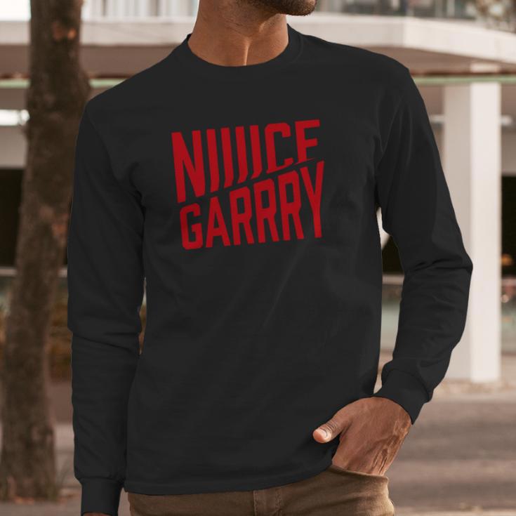 Niiiiiice Garry - Nice Gary Long Sleeve T-Shirt Gifts for Him