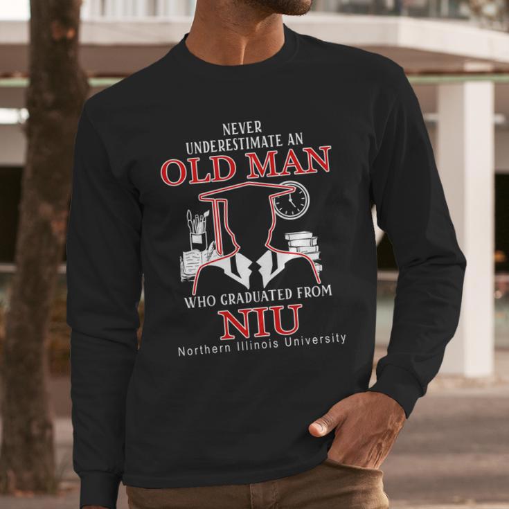 Northern Illinois University Long Sleeve T-Shirt Gifts for Him