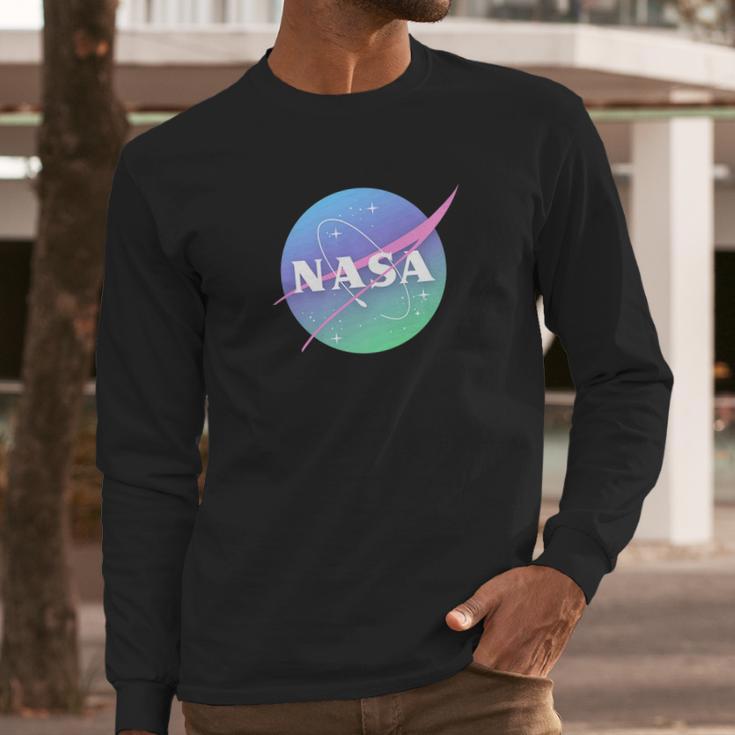 Official Mars Space Travel Nasa Astronaut Pastel Long Sleeve T-Shirt Gifts for Him