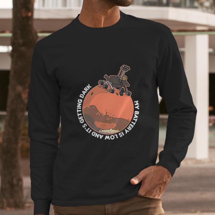 Opportunity Rover Mars Nasa Science Geeky Long Sleeve T-Shirt Gifts for Him