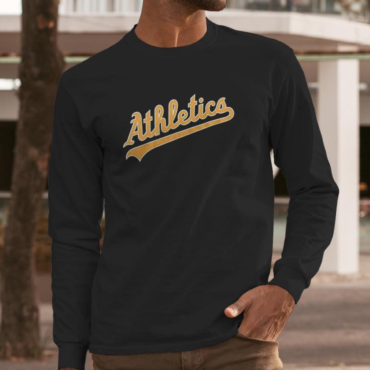 Outerstuff Oakland Athletics Boys Youth Green Crew Neck Long Sleeve T-Shirt Gifts for Him