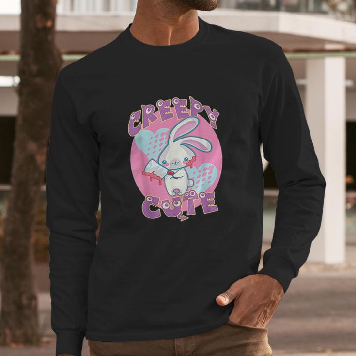 Pastel Goth Creepy Cute Long Sleeve T-Shirt Gifts for Him