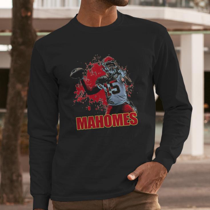 Patrick Mahomes 15 Long Sleeve T-Shirt Gifts for Him