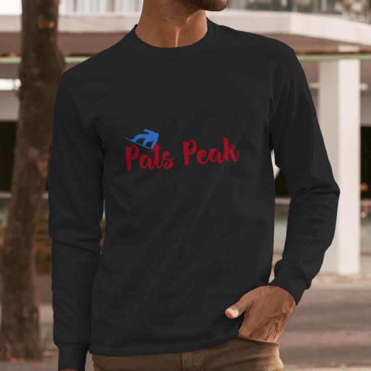 Pats Peak Ski &Amp Snow T-Shirt Long Sleeve T-Shirt Gifts for Him