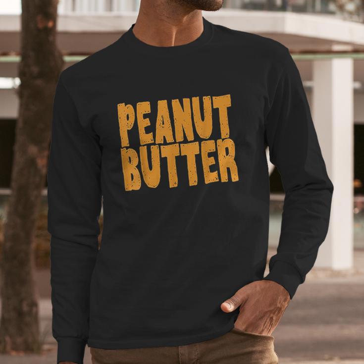 Peanut Butter Jelly Couples Friends Halloween Long Sleeve T-Shirt Gifts for Him