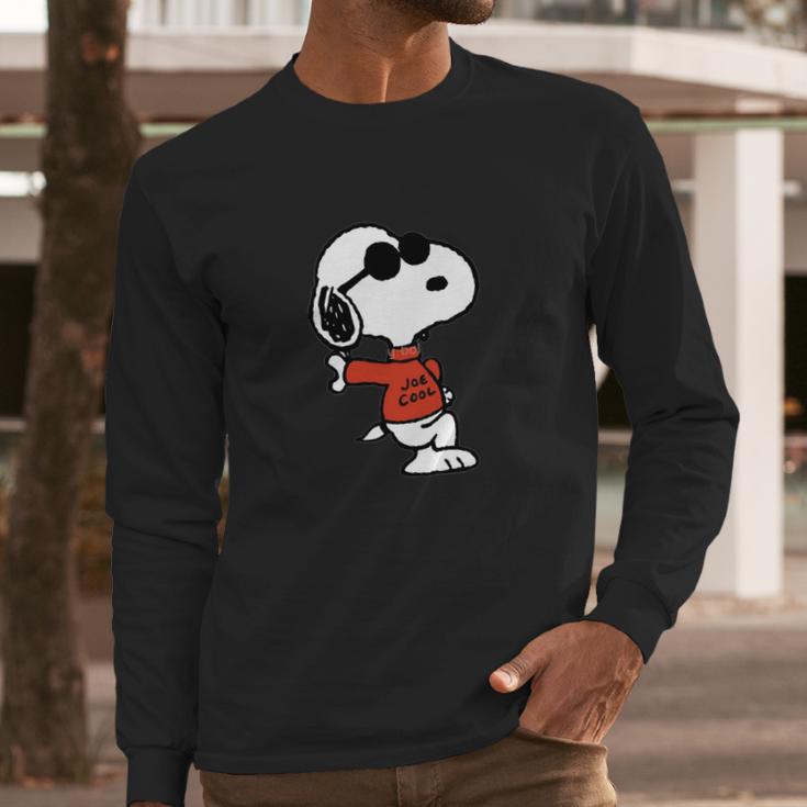 The Peanuts - Snoopy Joe Cool Long Sleeve T-Shirt Gifts for Him