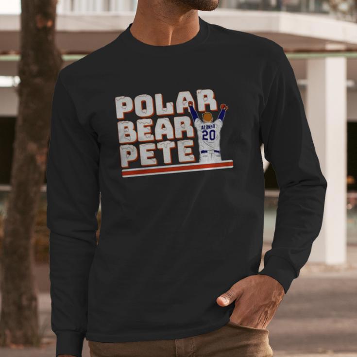 Pete Alonso Polar Bear Long Sleeve T-Shirt Gifts for Him