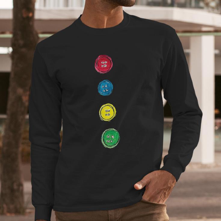 Pete The Cat Petes Buttons Long Sleeve T-Shirt Gifts for Him