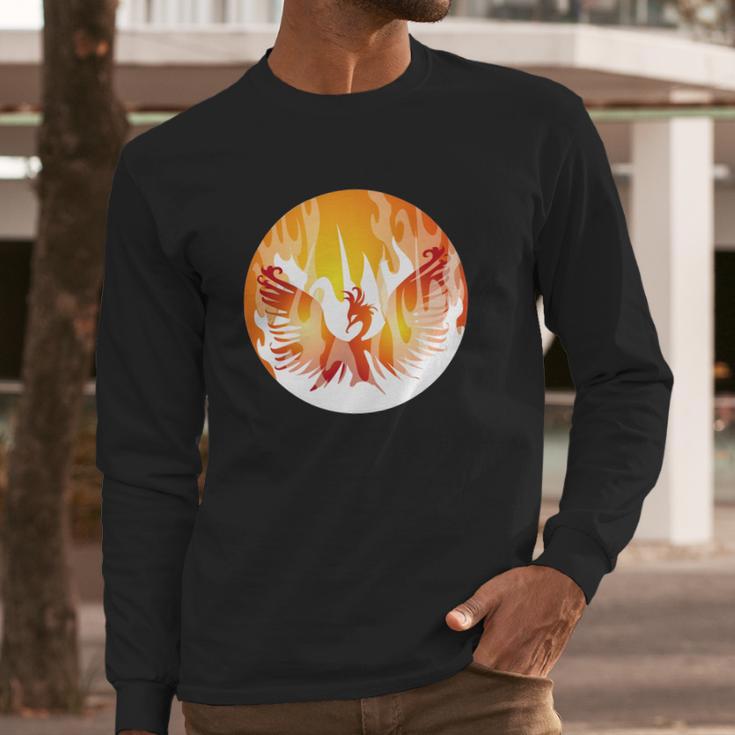 Phoenix Rising Long Sleeve T-Shirt Gifts for Him