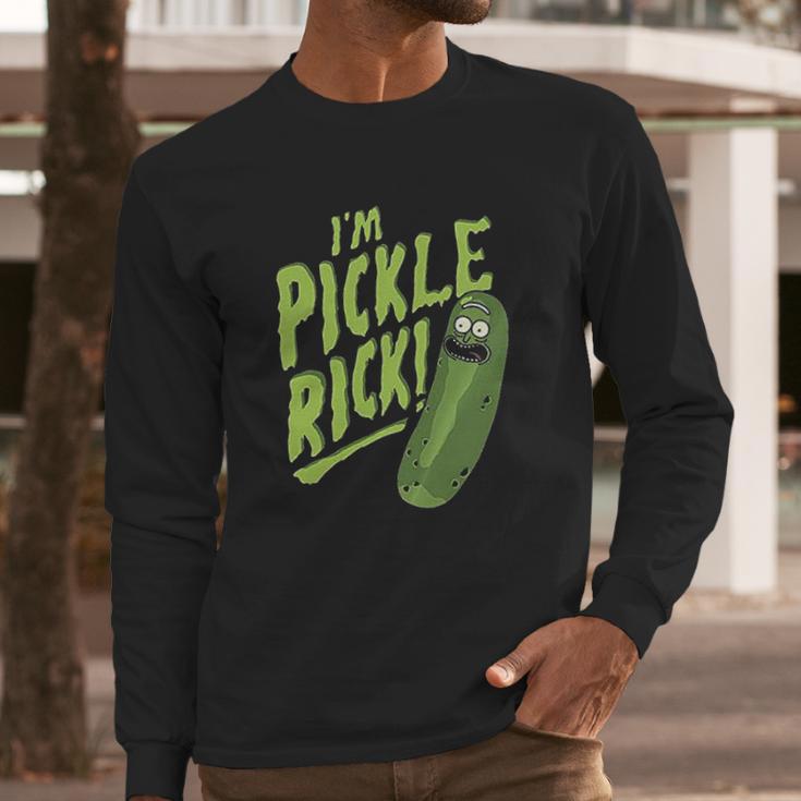 I Am Pickle Rick Long Sleeve T-Shirt Gifts for Him