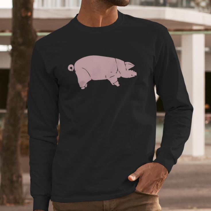 Pig Floyd T-Shirt Long Sleeve T-Shirt Gifts for Him