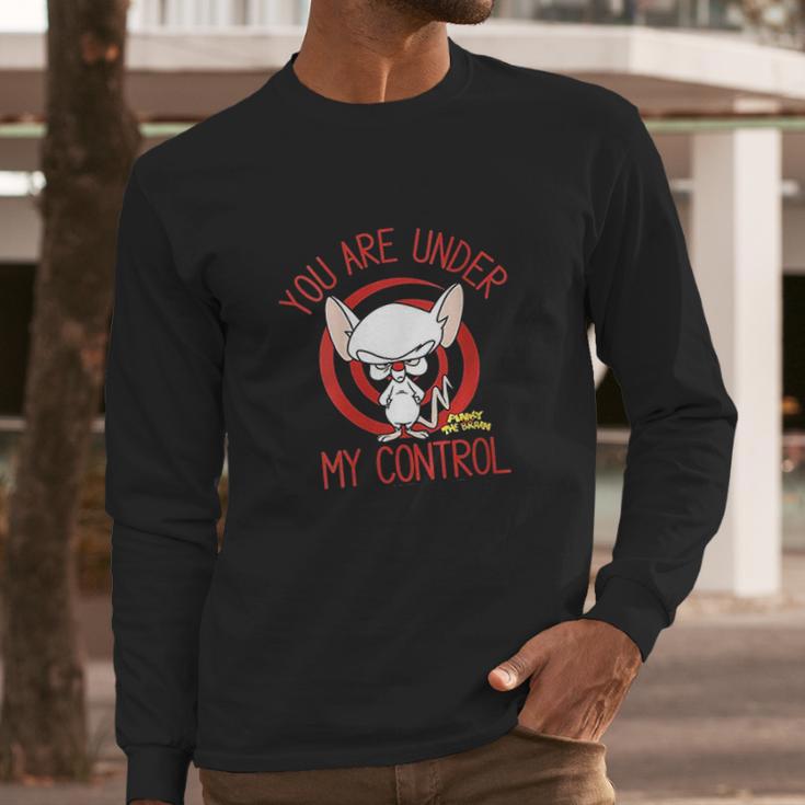 Pinky And The Brain You Are Under My Control Long Sleeve T-Shirt Gifts for Him