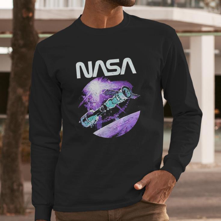 Popfunk Nasa Space Long Sleeve T-Shirt Gifts for Him