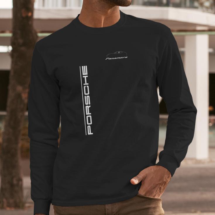 Porsche Panamera Side Long Sleeve T-Shirt Gifts for Him