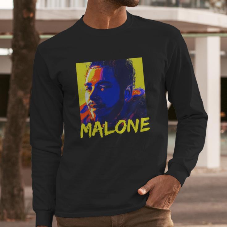 Post Malone Painting Long Sleeve T-Shirt Gifts for Him