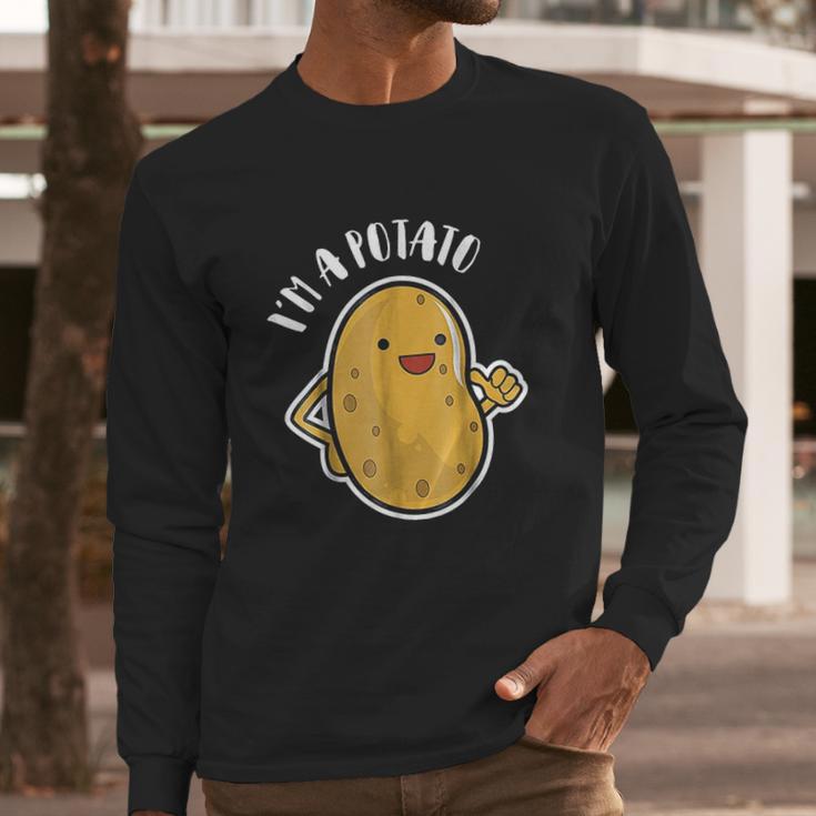 I Am A Potato French Fry Long Sleeve T-Shirt Gifts for Him