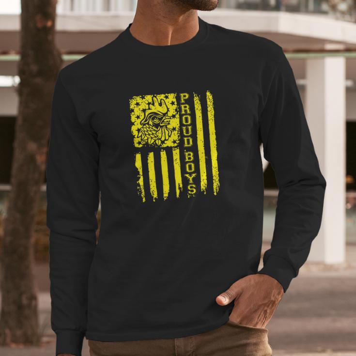 Proud Boys Shirt Long Sleeve T-Shirt Gifts for Him