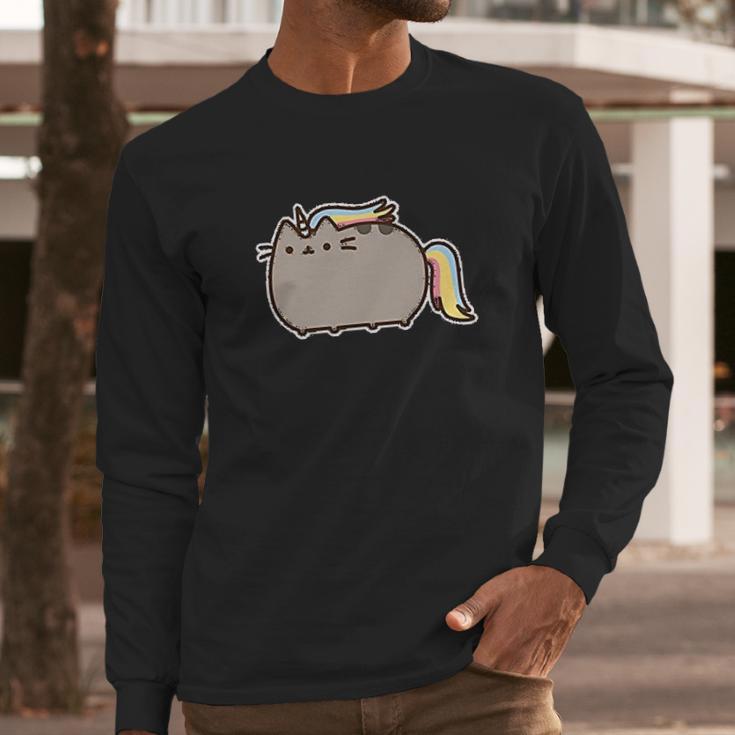 Pusheen The Cat Pusheenicorn Long Sleeve T-Shirt Gifts for Him