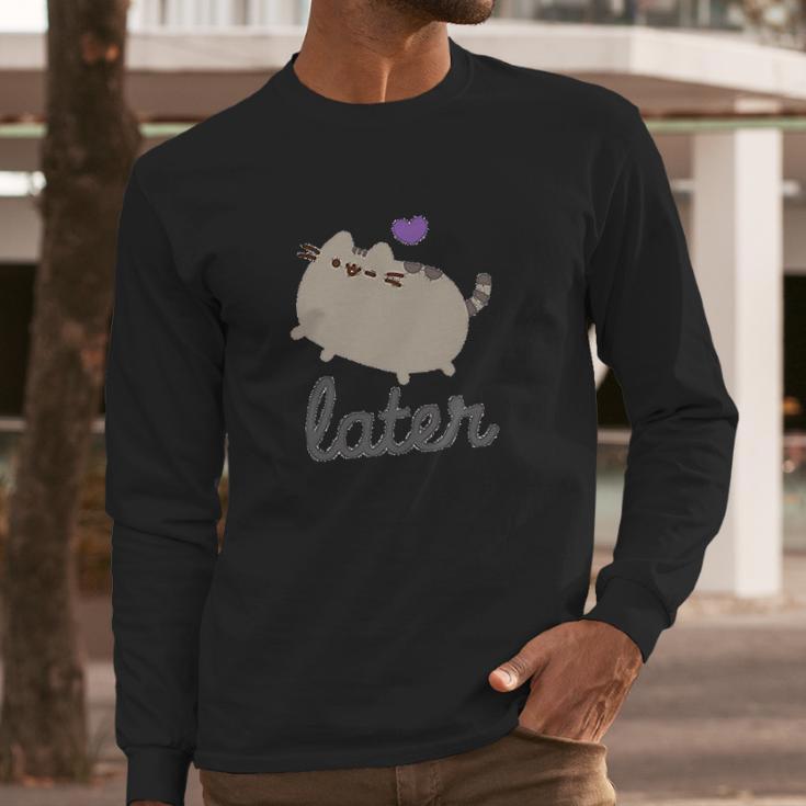 Pusheen Ladies The Catthe Cat Vintage Juniors Long Sleeve T-Shirt Gifts for Him