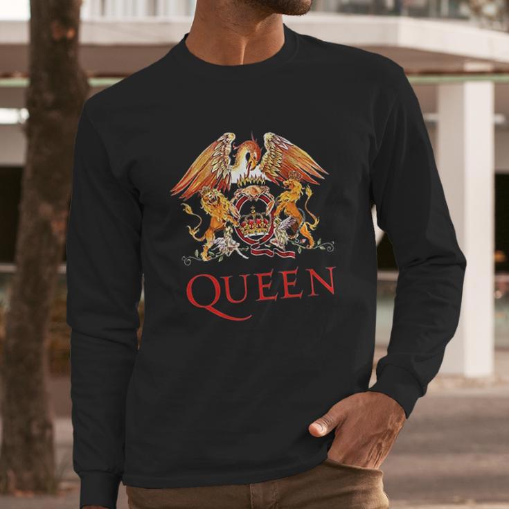 Queen Band Logo Long Sleeve T-Shirt Gifts for Him