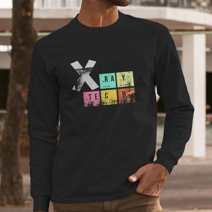 Radiology Xray Technologist Periodic Elements Table Long Sleeve T-Shirt Gifts for Him